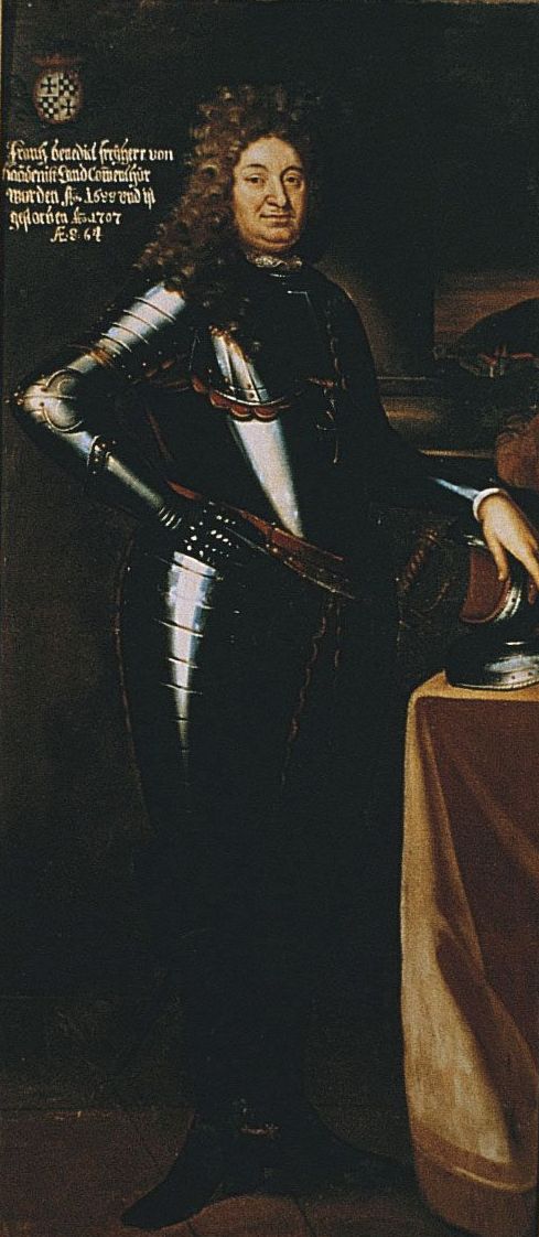 Landkomtur Franz Benedikt Freiherr von Baden, Gemälde, Privatbesitz, Foto Eugen E. Schneider