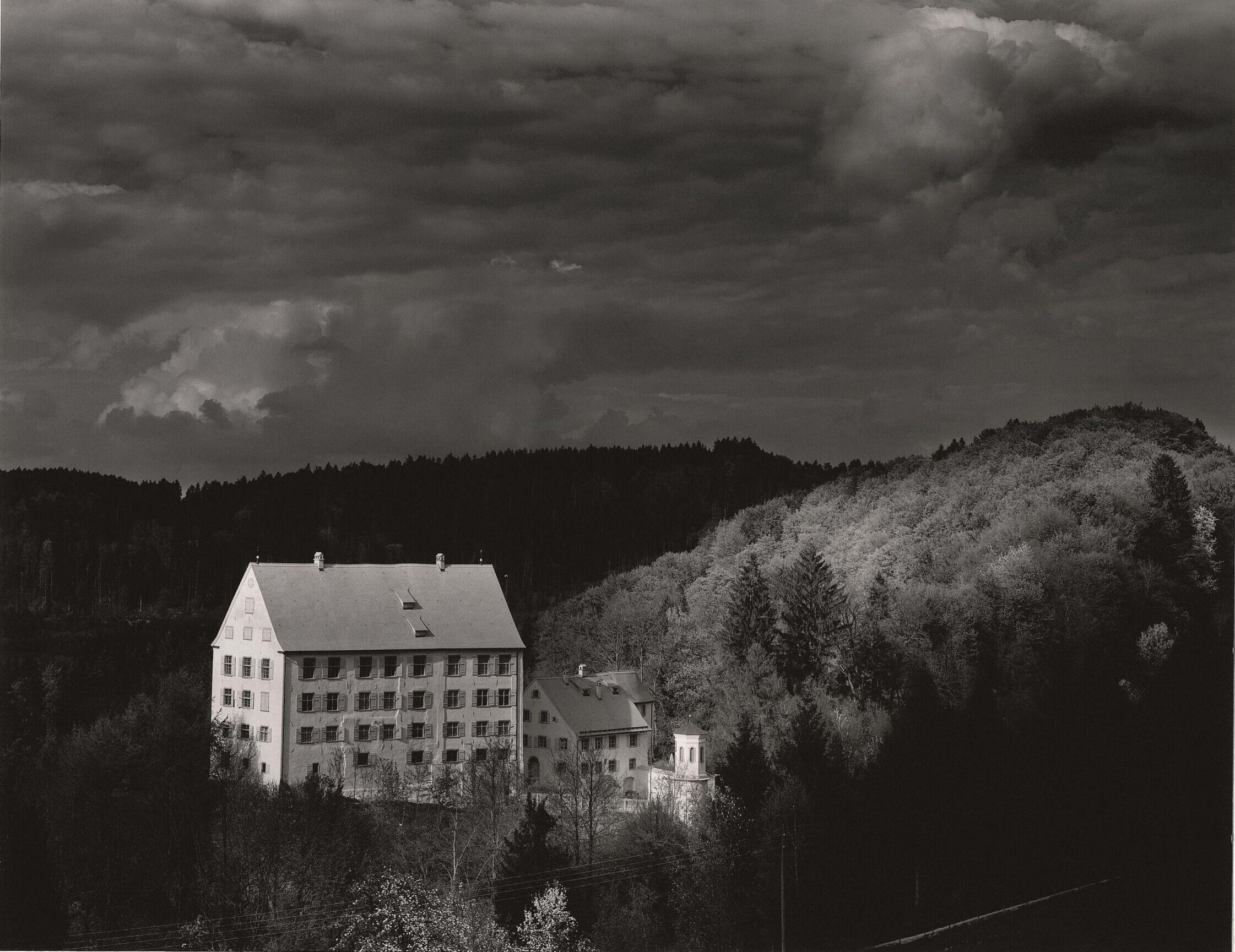 Schloss Achberg bei Gewitter