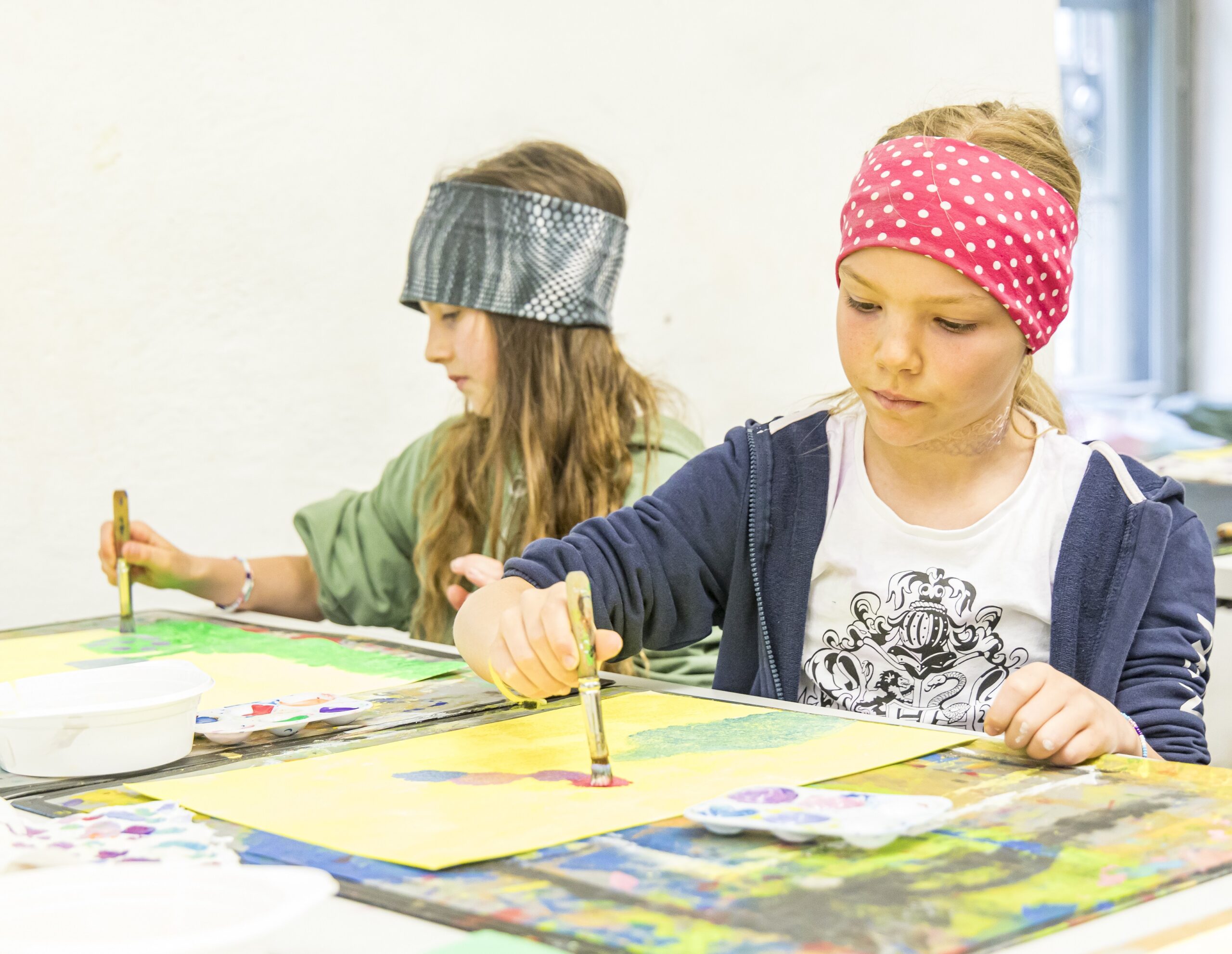 Kinderkunstworkshop Schloss Achberg Foto Markus Leser