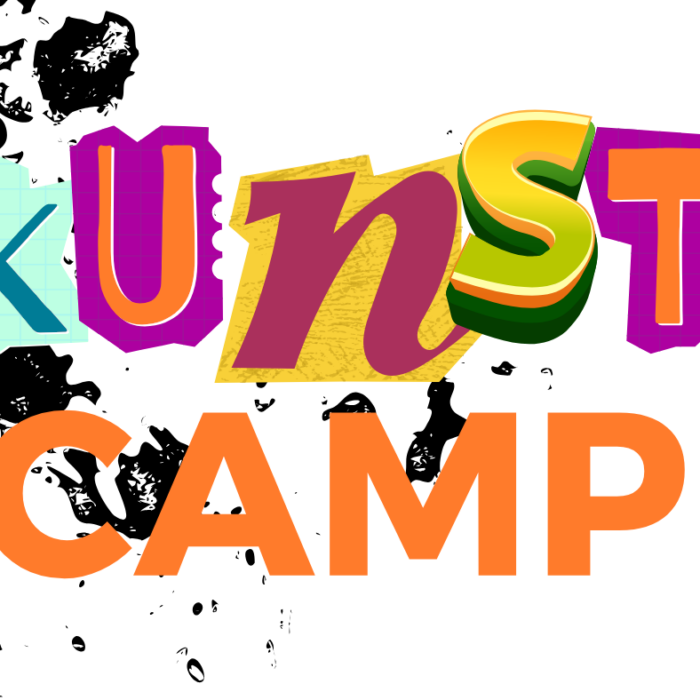 Schriftzug KUNSTCAMP