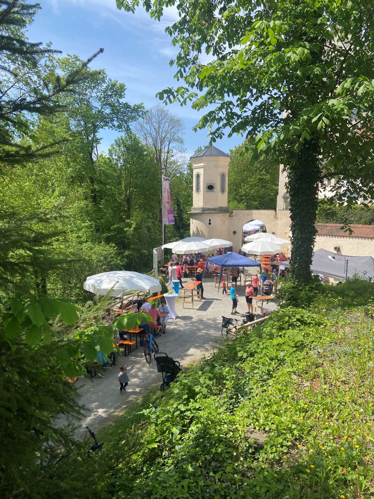 Maifest des Chor DaCapo in Schloss Achberg, Foto: Fam. Eiermann