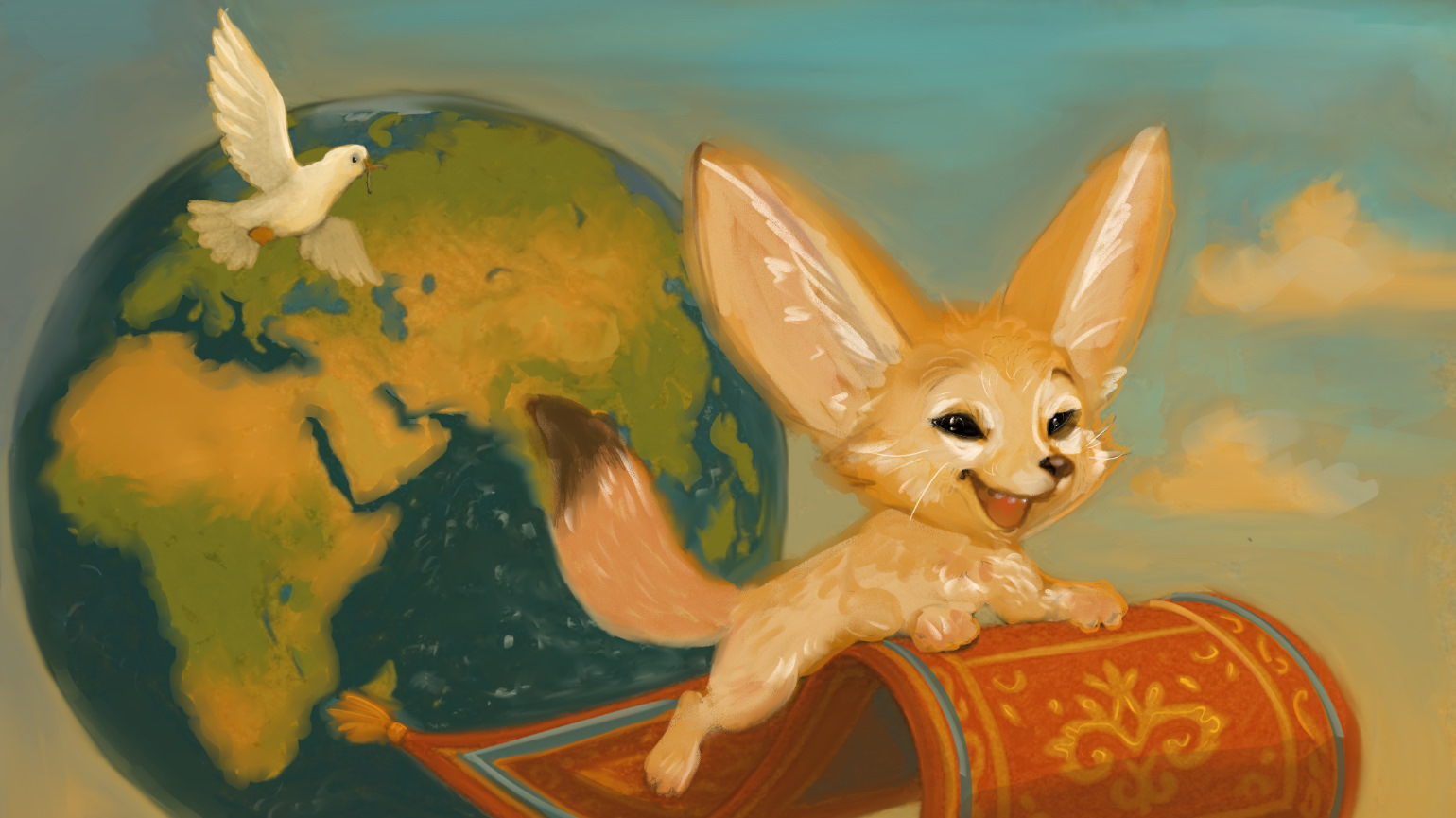 Alfulimux, der Wüstenfuchs