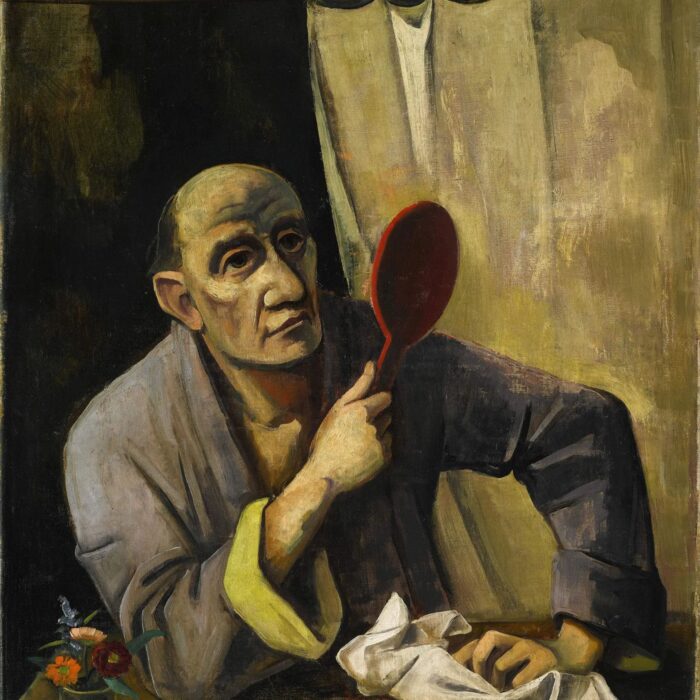 Karl Hofer, Mann mit Spiegel,1937