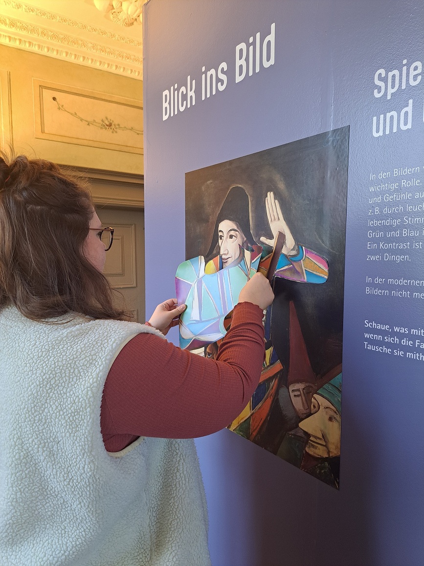 Ausstellungsansicht „Karl Hofer“ in Schloss Achberg, Foto: Simone Lipski