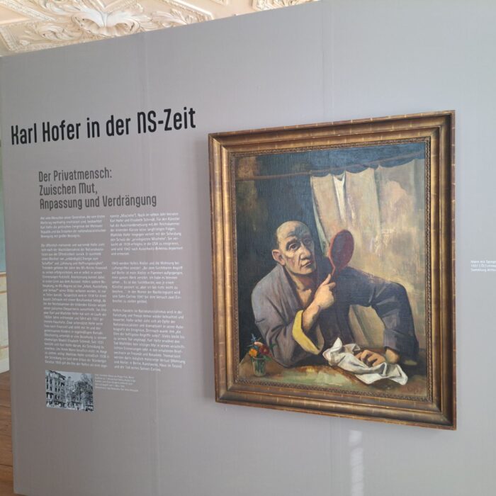 Karl Hofer in der NS Zeit, Foto: Simone Lipski