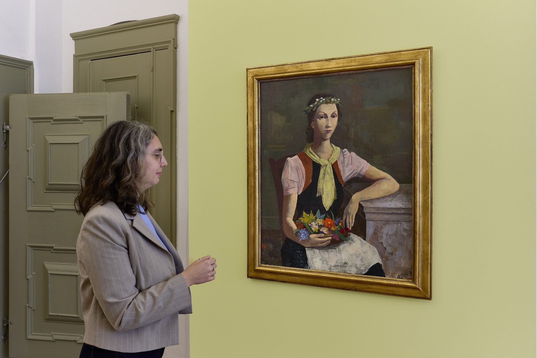 Ausstellungsansicht „Karl Hofer“ in Schloss Achberg, Foto: Anja Köhler